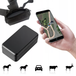Lokalizator GPS G21 dla zwierząt i bydła — podsłuch, geofencing, 5000 mAh, bez abonamentu