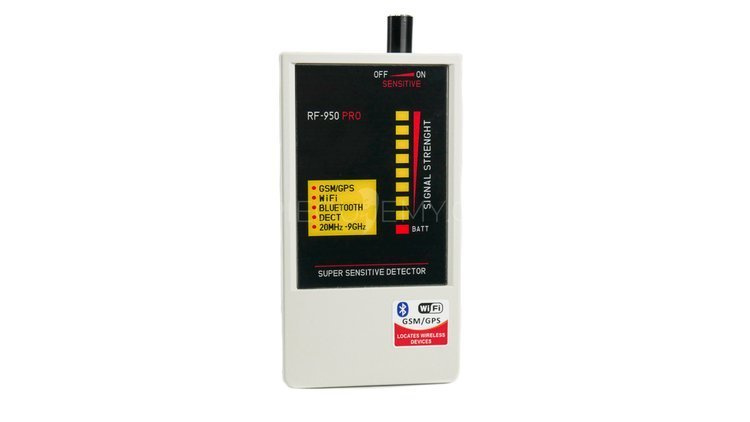 Wykrywacz podsłuchów kamer WIFI, lokalizatorów GPS RF-950 Pro