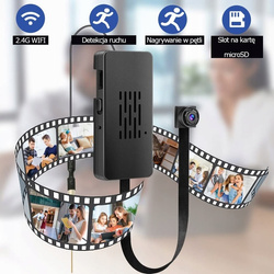 Mini kamera z podglądem w telefonie C10 Tuya WiFi do domu