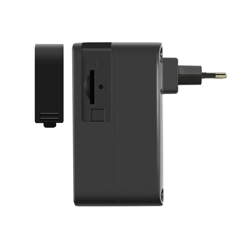 Mini kamera szpiegowska WIFI w ładowarce sieciowej, detekcja ruchu podgląd na żywo IR IP25