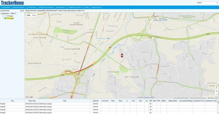 Lokalizator Tracker GPS TK-102-2B IOS ANDROID