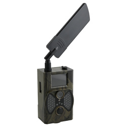 Kamera leśna HC-300M GSM — fotopułapka z czujnikiem PIR, MMS na telefon, IR 940nm bez poświaty