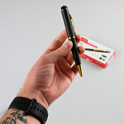 Mini kamera w długopisie szpiegowskim Full HD do 32GB