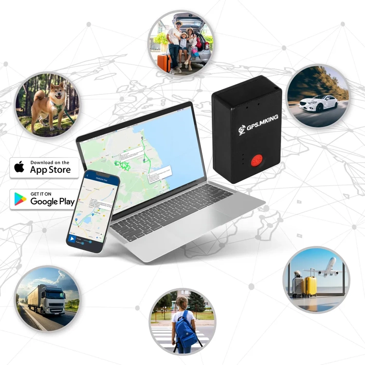 Lokalizator GPS 15 Dni Na Obrożę PSA KOTA Podsłuch ETUI MKX50