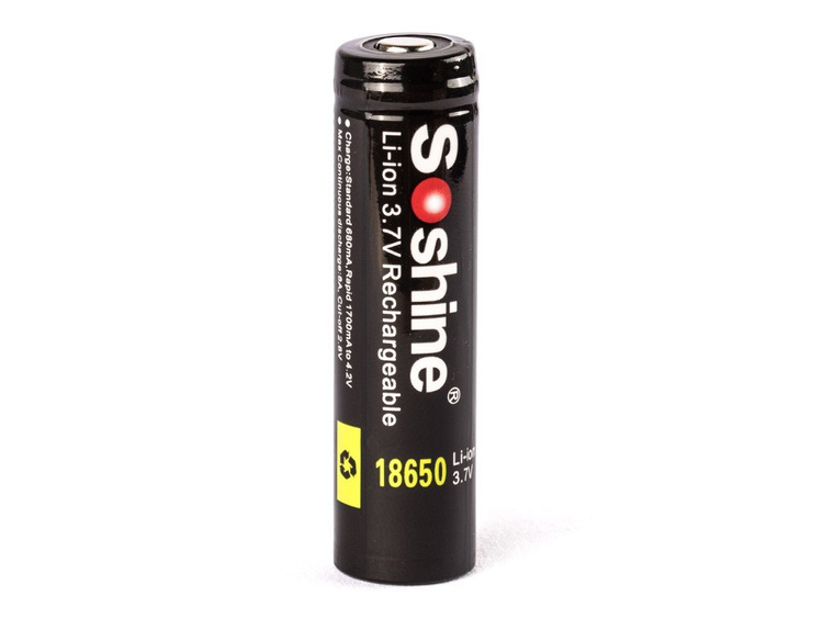 Soshine Akumulator 18650 3400mAh z zabezpieczeniem PCB