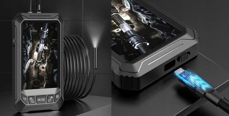 Profesjonalna Kamera Inspekcyjna Endoskop 5"Full-HD 5m ALS5005 