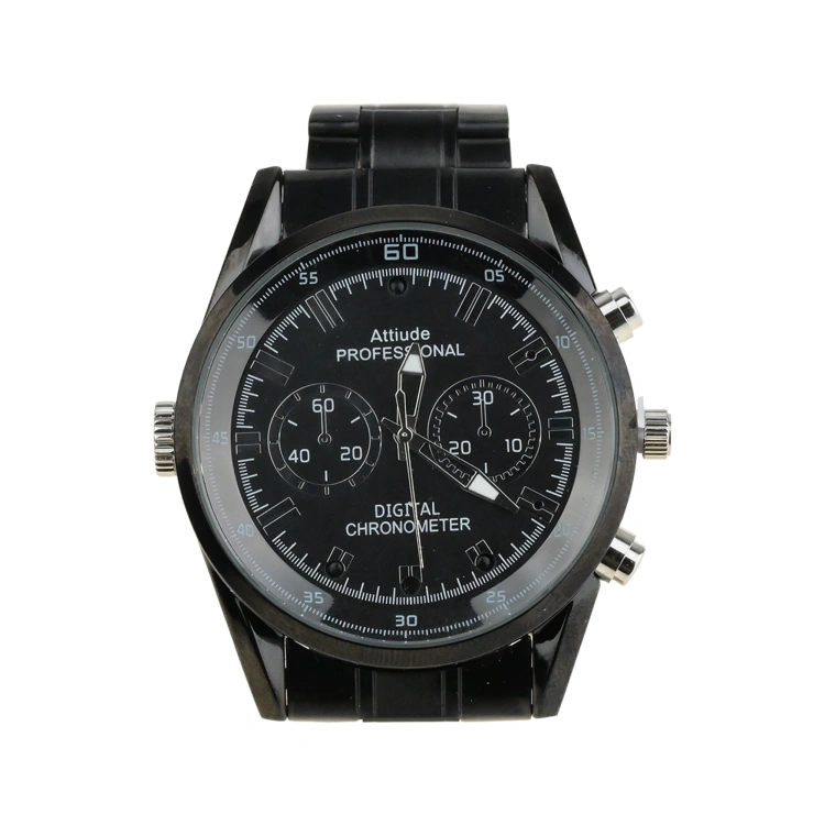 Mini kamera w zegarku dyktafon szpiegowski 32GB na rękę tryb nocny