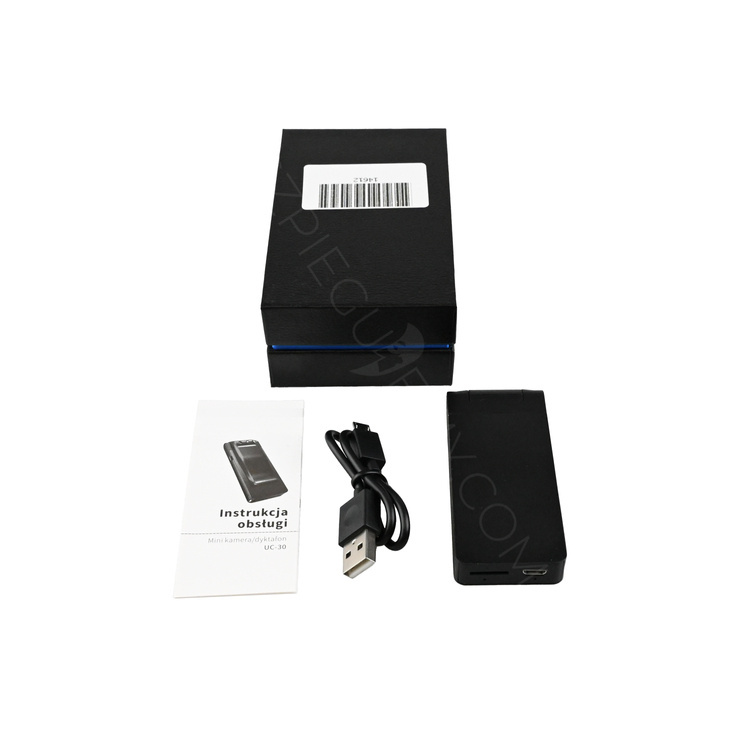 Mini kamera szpiegowska dyktafon UC-30 USB Full HD