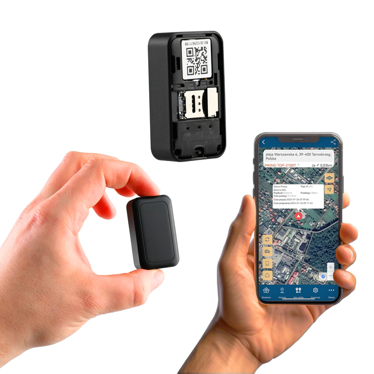 Zestaw Mini Lokalizator GPS z magnesem dla Dorosłych G05 podsłuch z kartą SIM Orange