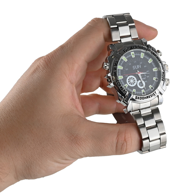 Zegarek z ukrytą kamerą szpiegowską AV 32GB