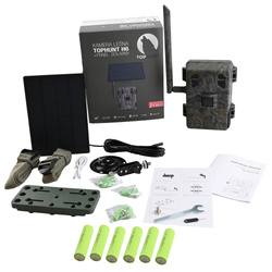 Zestaw fotopułapka gsm z podglądem na żywo TopHunt 4G LTE Dark Green