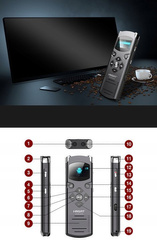 Dyktafon Szpiegowski Dyskretny z wyświetlaczem DVR-616