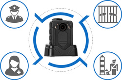 Kamera nasobna z mikrofonem DMT9 H264 LCD 2"