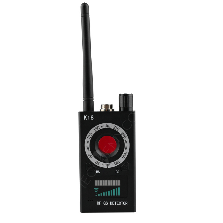 Wykrywacz podsłuchów i GPS DM-K18 ( Pluskwy, lokalizatory oraz kamery WI-FI )
