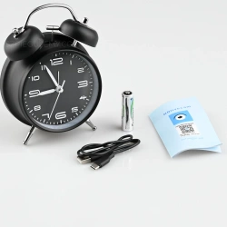 Mini Kamera Szpiegowska ukryta w Zegarze Budziku WIFI MKC63