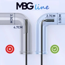 Kamera inspekcyjna warsztatowa MBG line C30-M 8,5mm 5m  LCD IPS do RUR SILNIKA