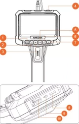 Kamera Inspekcyjna DUO Endoskop 5M 7LED 2xFULL HD G10