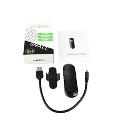 Mini kamera szpiegowska V8 dyktafon 64GB Full HD LCD