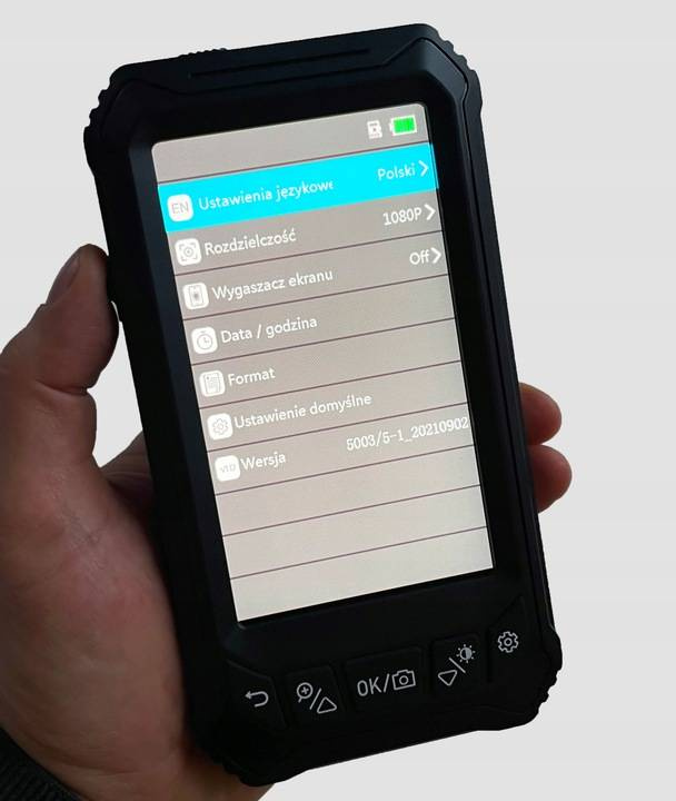 Profesjonalna Kamera Inspekcyjna Endoskop 5"Full-HD 5m ALS5005 