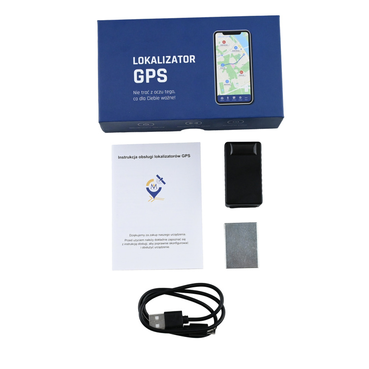 Lokalizator GPS Wodoodporny 1000mAh Magnes Podsłuch MK50