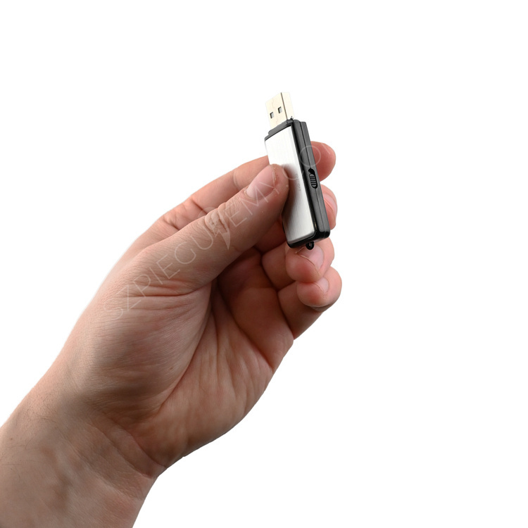 Dyktafon pendrive z detekcją dźwięku VOS Black-200 16GB
