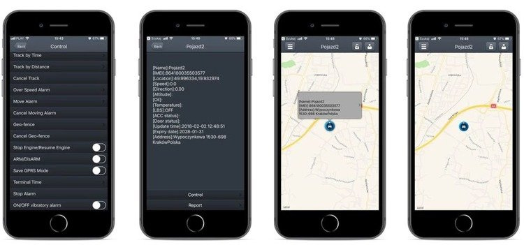 Lokalizator Tracker GPS TK-102-2B IOS ANDROID