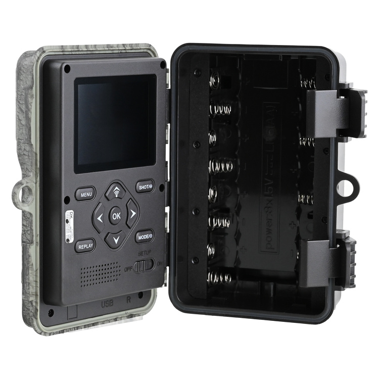 Fotopułapka RD3049pro WiFi – kamera leśna 4K 48 Mpx z podglądem na żywo i PIR 180°