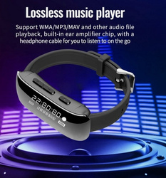 Szpiegowski zegarek dyktafon 32GB S9 LED do dyskretnego nagrywania rozmów