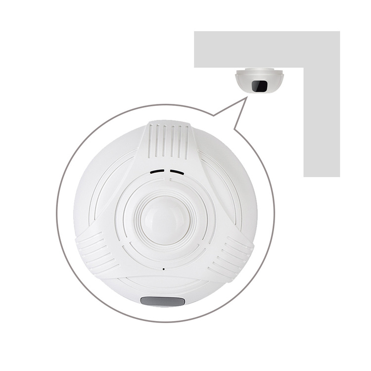 Ukryta Kamera Wifi w Atrapa Czujnika Dymu MK020