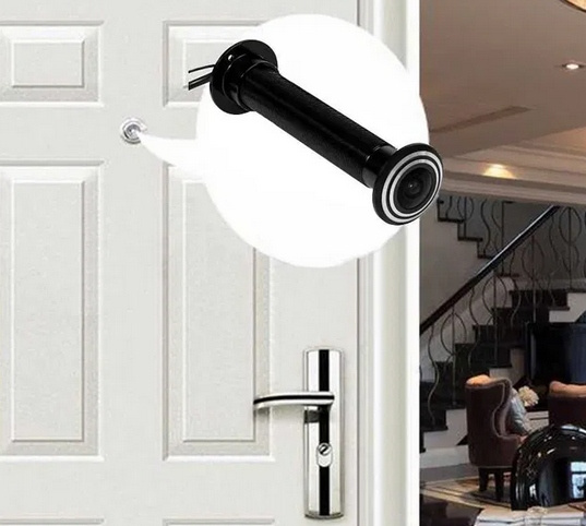 Wizjer kamera do drzwi WiFi z czujnikiem ruchu nagrywanie 28MM 170°C