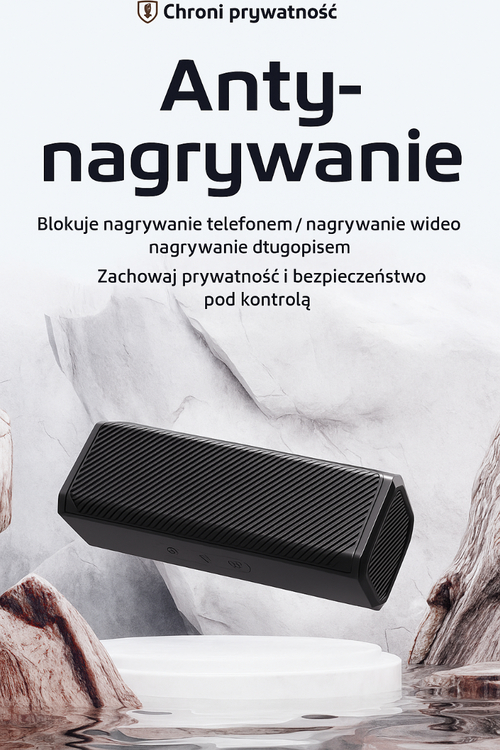 Zagłuszacz podsłuchów nagrywania MKF16 szumidło dźwięku