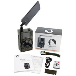 Fotopułapka GSM kamera leśna HC-300M 40 IR 940nm Czujnik Ruchu v3 16MPX