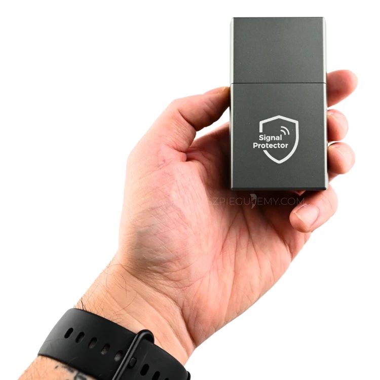 Profesjonale Etui na Kluczyk samochodowy Blokada Keyless Srebrne