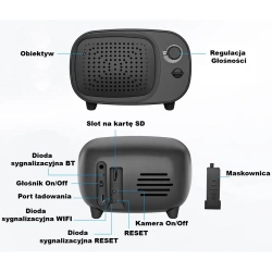 Ukryta Kamera WIFI głośnik MKTV-1 