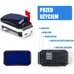 Lokalizator GPS dla PSA KOTA OBROŻA MK12P