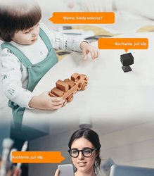 Mini kamera WiFi szpiegowska z czujnikiem ruchu  MC02 podgląd online na żywo do 10 dni 