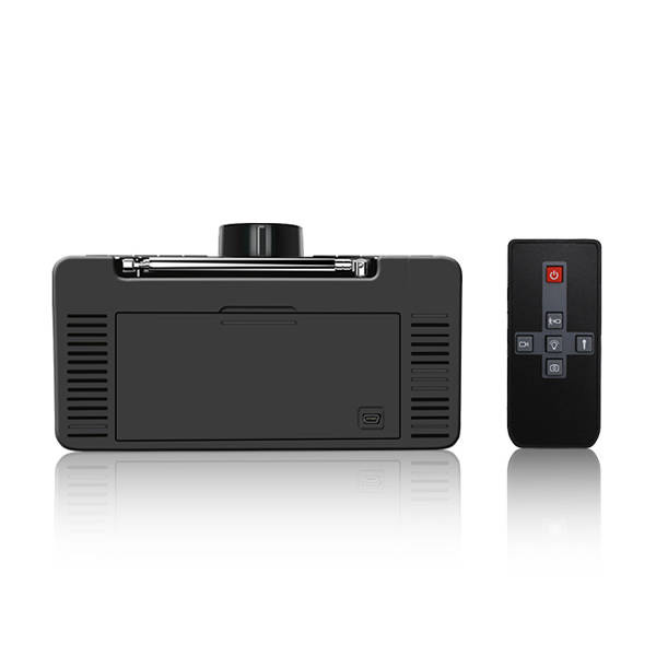 Mini Kamera obrotowa szpiegowska w radiobudziku zegarku REJM-480