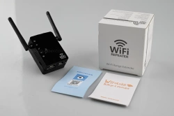 Mini Kamera WiFi Ukryta w Repeater Sieci na Żywo WE27