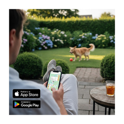 Lokalizator GPS dla Psa MKX20 Wodoodporny IP67 21 Dni Bez Abonamentu