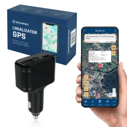 Lokalizator GPS MK036 4G Ukryty w Ładowarce z Podsłuchem