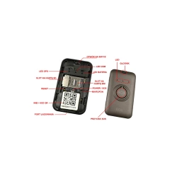 Lokalizator GPS MK06 podsłuch głośnik