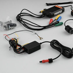 Rejestrator motocyklowy 2 kamery 1080p WiFi GPS A13 rejestrator do motocykla