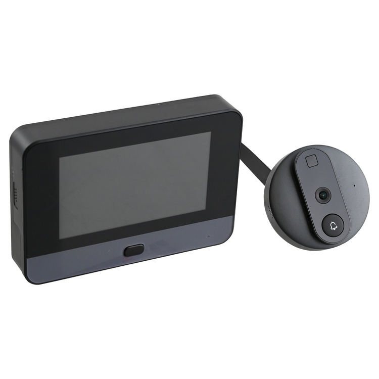 Wizjer elektroniczny judasz z czujnikiem ruchu JDS1 tryb nocny