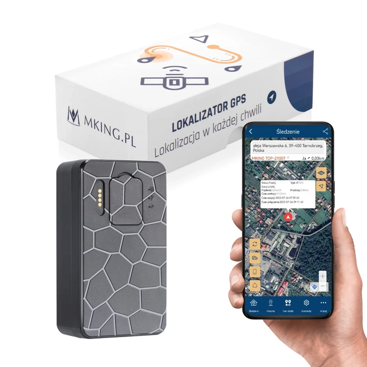 Zestaw Lokalizator GPS do lasu Wodoodporny 120 DNI 4G MK50L z Kartą SIM