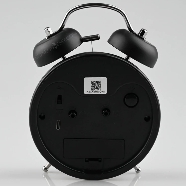 Mini Kamera Szpiegowska ukryta w Zegarze Budziku WIFI MKC63
