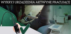 Wykrywacz podsłuchów i GPS MD8000 ( Pluskwy, lokalizatory oraz kamery WI-FI )