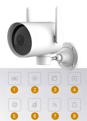 IMILAB Kamera obrotowa WIFI IR 3MPIX 2K 110° 64 GB