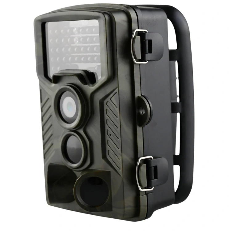 Ukryta fotopułapka TOPHUNT HC-800A do monitoringu posesji nocą