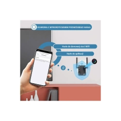 Mini Kamera WiFi Ukryta w Repeater Sieci na Żywo WE27