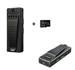 Mini Kamera ukryta A7 FULL HD IR detekcja ruchu 3h obrotowy obiektyw + 32GB